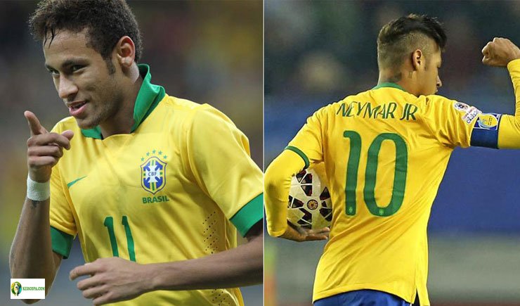 Neymar giữ vài trò thủ quân cho đội tuyển Brazil ở Copa America Neymar giữ vài trò thủ quân cho đội tuyển Brazil ở Copa America