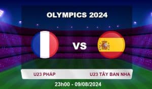Soi kèo U23 Pháp vs U23 Tây Ban Nha